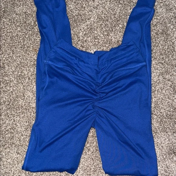 Women's Blue Joggers - Picture 3 of 3